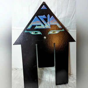 Vintage 80s Record Store Display - Asia- Roger Dean Art- 1983- Rare- Cardboard